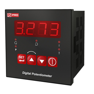 RS PRO 1/8 DIN Controller, 72 x 72mm 1 Input, 1 Output Current, 100 → 240 V ac Supply Voltage