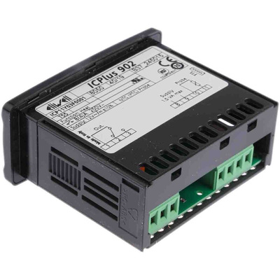 Eliwell ICPlus Panel Mount On/Off Temperature Controller, 74 x 32mm 1 Input, 1 Output Relay, 12 V Supply Voltage