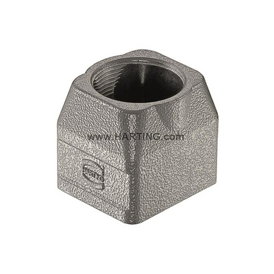 HARTING Han-Modular Twin Heavy Duty Power Connector Hood, M25 x 1.5 Thread