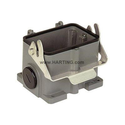 HARTING Han B Heavy Duty Power Connector Housing, M40 Thread