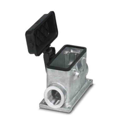 Phoenix Contact HC Heavy Duty Power Connector Housing, 2 Contacts