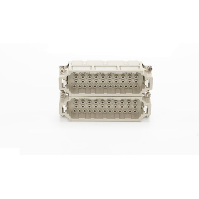 RS PRO Heavy Duty Power Connector Insert, 16A, Male, 92 Contacts
