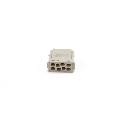 RS PRO Heavy Duty Power Connector Insert, 16A, Male, 8 Contacts