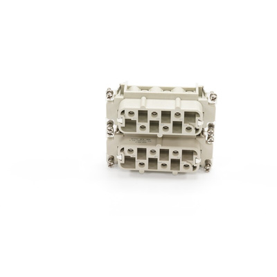 RS PRO Heavy Duty Power Connector Insert, 35A, Female, 12 Contacts