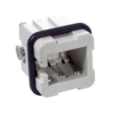 Epic Contact Power Connector, 10A, Female, STA Series, 6 Contacts