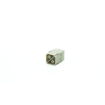 RS PRO Heavy Duty Power Connector Insert, 100A, Male, 2 Contacts