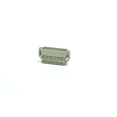RS PRO Heavy Duty Power Connector Insert, 16A, Male, 16 Contacts