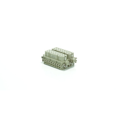RS PRO Heavy Duty Power Connector Insert, 16A, Female, 32 Contacts