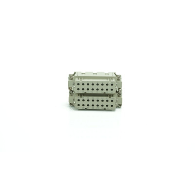 RS PRO Heavy Duty Power Connector Insert, 16A, Female, 32 Contacts