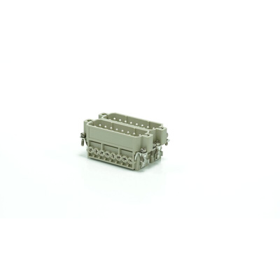 RS PRO Heavy Duty Power Connector Insert, 16A, Male, 32 Contacts