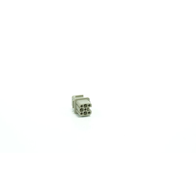 RS PRO Heavy Duty Power Connector Insert, 10A, Female, 8 Contacts
