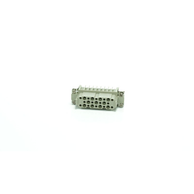 RS PRO Heavy Duty Power Connector Insert, 10A, Female, 25 Contacts