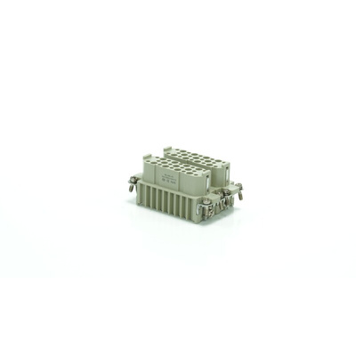 RS PRO Heavy Duty Power Connector Insert, 10A, Female, 50 Contacts