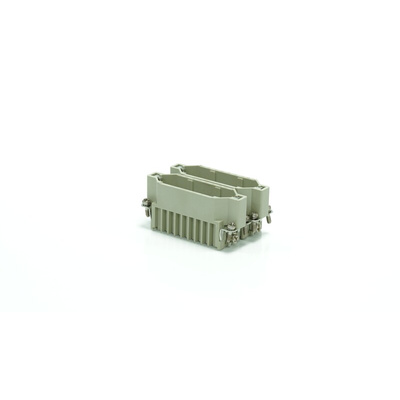 RS PRO Heavy Duty Power Connector Insert, 10A, Male, 50 Contacts