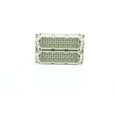 RS PRO Heavy Duty Power Connector Insert, 10A, Male, 128 Contacts