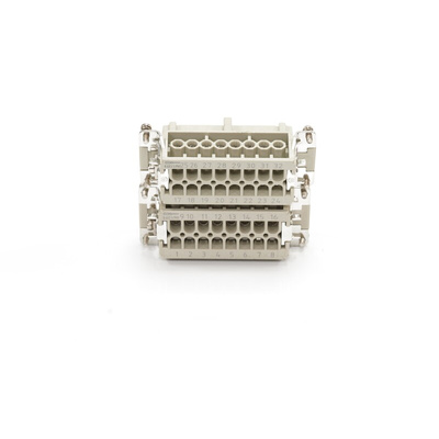 RS PRO Heavy Duty Power Connector Insert, 16A, Female, 32 Contacts