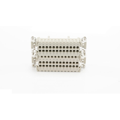 RS PRO Heavy Duty Power Connector Insert, 16A, Female, 48 Contacts