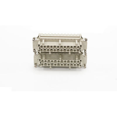 RS PRO Heavy Duty Power Connector Insert, 16A, Female, 48 Contacts