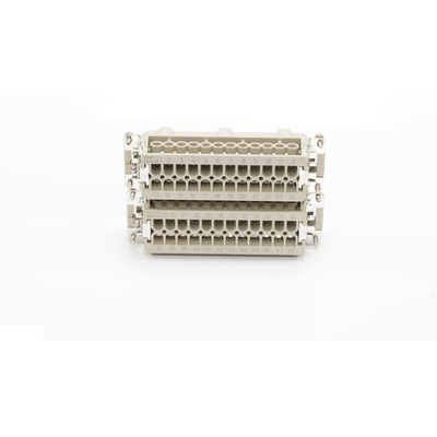 RS PRO Heavy Duty Power Connector Insert, 16A, Male, 48 Contacts