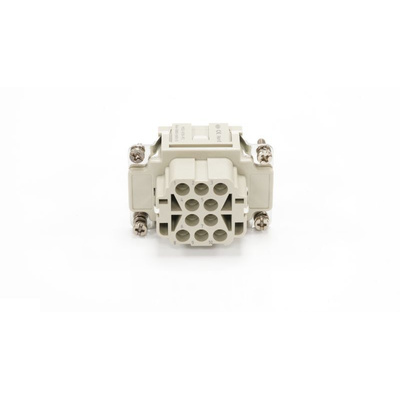 RS PRO Heavy Duty Power Connector Insert, 16A, Female, 10 Contacts