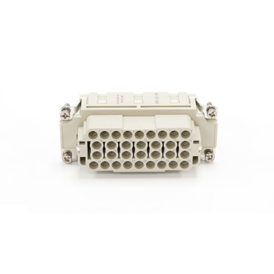 RS PRO Heavy Duty Power Connector Insert, 16A, Female, 32 Contacts
