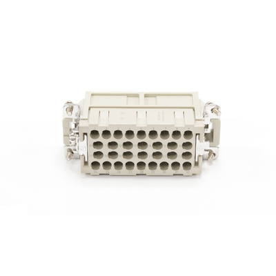 RS PRO Heavy Duty Power Connector Insert, 16A, Male, 32 Contacts
