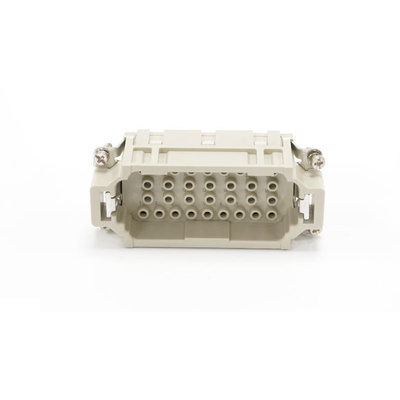 RS PRO Heavy Duty Power Connector Insert, 16A, Male, 32 Contacts