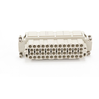 RS PRO Heavy Duty Power Connector Insert, 16A, Female, 46 Contacts