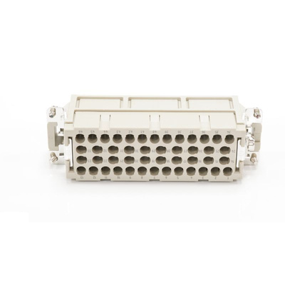 RS PRO Heavy Duty Power Connector Insert, 16A, Male, 46 Contacts