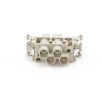 RS PRO Heavy Duty Power Connector Insert, 16 → 80A, Female, 4 Contacts
