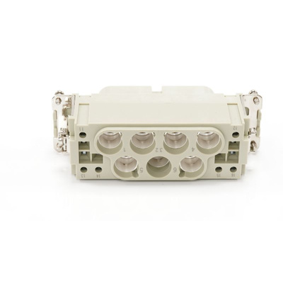 RS PRO Heavy Duty Power Connector Insert, 16 → 100A, Female, 6 → 6 Contacts