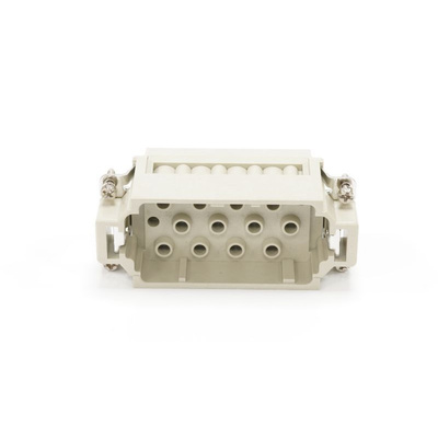 RS PRO Heavy Duty Power Connector Insert, 10 → 40A, Male, 12 → 2 Contacts