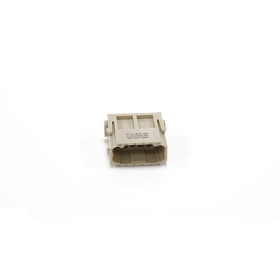 RS PRO Heavy Duty Power Connector Insert, 10A, Male, 12 Contacts