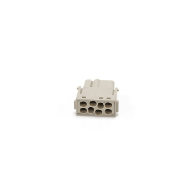 RS PRO Heavy Duty Power Connector Insert, 16A, Female, 8 Contacts