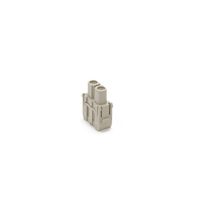 RS PRO Heavy Duty Power Connector Insert, 40A, Female, 2 Contacts