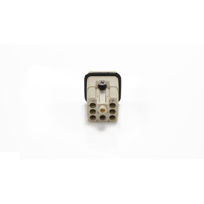 RS PRO Heavy Duty Power Connector Insert, 10A, Male, 7 Contacts