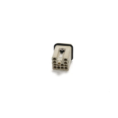 RS PRO Heavy Duty Power Connector Insert, 10A, Male, 12 Contacts