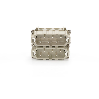 RS PRO Heavy Duty Power Connector Insert, 35A, Male, 12 Contacts