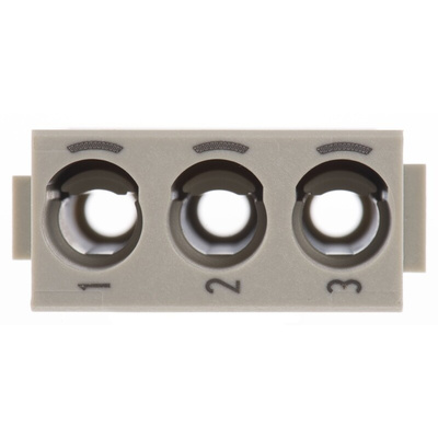 HARTING Heavy Duty Power Connector Module, 40A, Female, Han-Modular Series, 3 Contacts