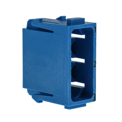 HARTING Heavy Duty Power Connector Module, Male, Han-Modular Series, 3 Contacts