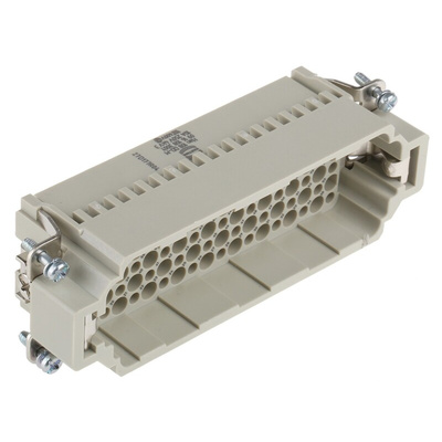 HARTING Heavy Duty Power Connector Insert, 10A, Male, Han DD Series, 108 Contacts