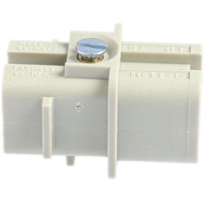 HARTING Heavy Duty Power Connector Insert, 10A, Female, Han D Series, 8 Contacts