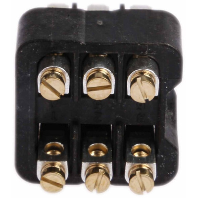 Staf Series Cable Mount Terminal Block, Female, 6 Way, 10A, 50 V