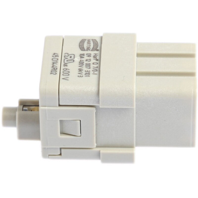 HARTING Heavy Duty Power Connector Insert, 10A, Female, Han Q Series, 8 Contacts