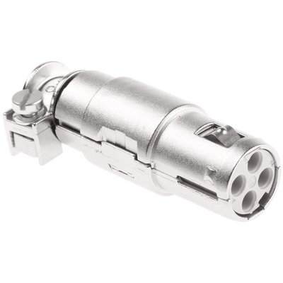 HARTING Heavy Duty Power Connector Insert, Female, Han-Modular Series, 4 Contacts