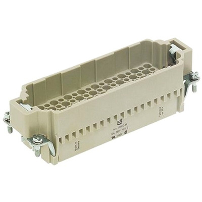 HARTING Heavy Duty Power Connector Insert, 10A, Male, Han DD Series, 108 Contacts