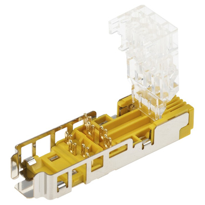 HARTING Heavy Duty Power Connector Module, Male, 8 Contacts