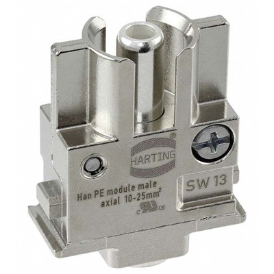 HARTING Heavy Duty Power Connector Module, Male, Han-Modular Series, 1 Contacts