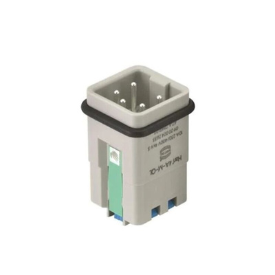 HARTING Heavy Duty Power Connector Insert, Male