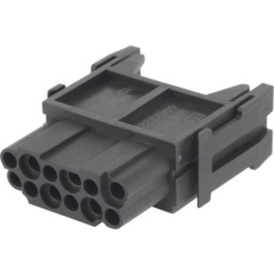 Lapp Heavy Duty Power Connector Module, 10A, Male, MHS Series, 12 Contacts